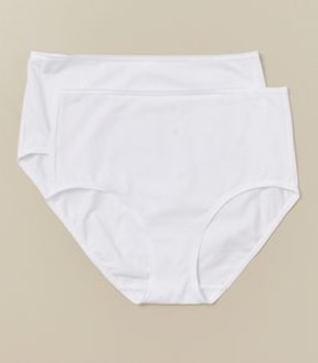 2 Pack Everyday Cotton Full Briefs