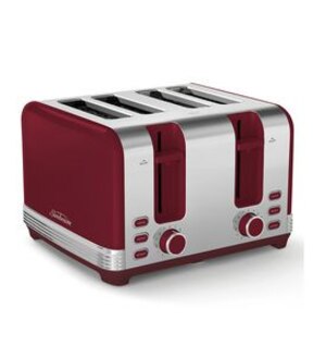 Sunbeam Chic Collection™ 4-Slice Toaster Red TAM3514RD