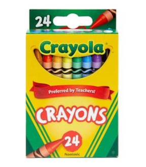 Crayola 24 Crayon Tuckbox