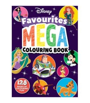 Disney Favourites: Mega Colouring Book