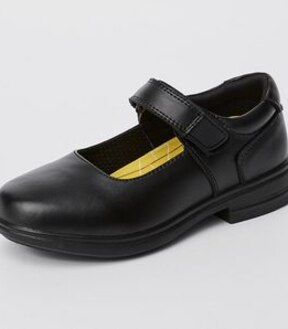 Gro Shu Mary Jane Leather School Shoe