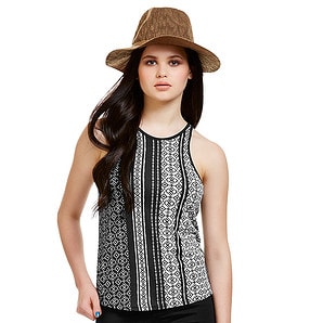New Look Singlet - Aztec Print | Target Australia