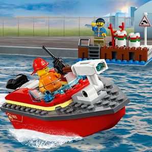 LEGO® City Fire Dock Side Fire 60213 Target Australia