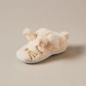 Kids Junior Bunny Touch Fastener Slippers – Target Australia