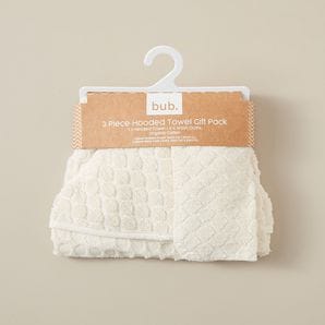 bub. Organic Cotton 3 Piece Hooded Towel Gift Pack – Target Australia