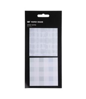Paper Crane 2 Pack Sticky Notes - Tie Dye