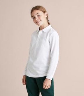 Long Sleeve Polo Top