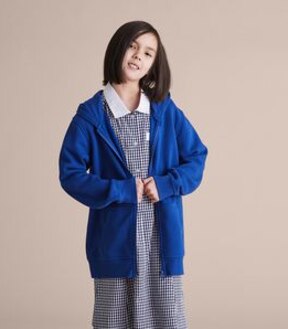 School Fleece Zip Thru Hoodie