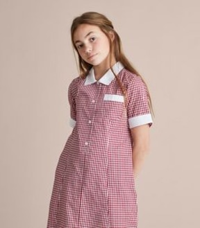 Gingham School Dress