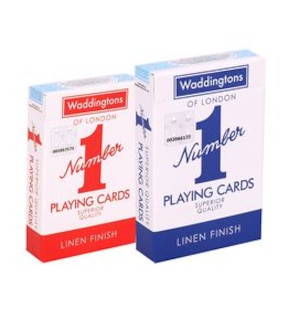 Waddington’s Number 1 Playing Cards - Assorted*