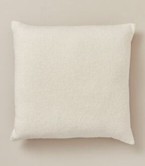 B ARDEN BOUCLE TEXTURED 55CM CUSHION CREAM