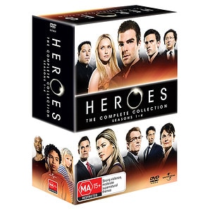 Heroes The Complete Collection Seasons 1 - 4 Box Set - DVD