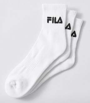 Fila 3 Pack Sports Quarter Socks