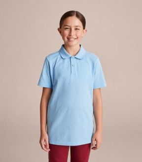 Short Sleeve School Polos