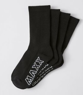 4 Pack Maxx Crew Sock