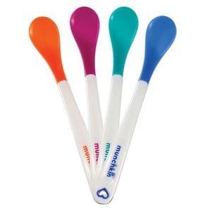 Munchkin Brica White Hot Safety Spoons 4 Pack – Target Australia