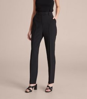 Preview High Waist Straight Leg Pants