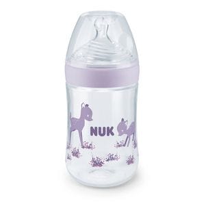 NUK Nature Sense 260ml Baby Bottle with Temperature Control