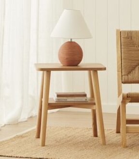 Svein Side Table With Shelf