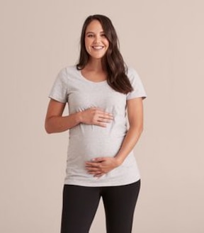 Maternity Organic Cotton T-Shirt