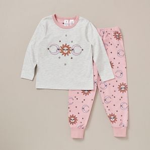 Organic Cotton Celestial Pyjama Set – Target Australia