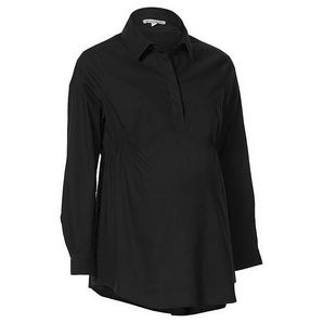Maternity Long Sleeve Work Shirt Black Target Australia