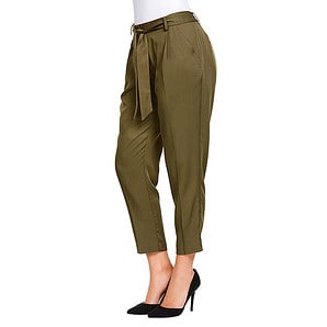 tailored khaki pants