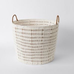 Large Round Paper Storage Basket