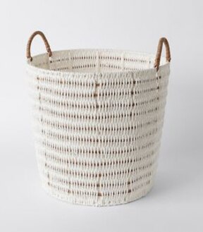 Medium Round Paper Storage Basket