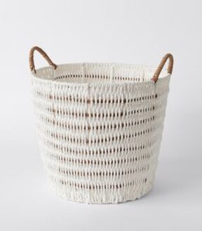 Small Round Paper Storage Basket