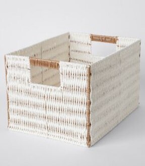 Paper Rectangle Storage Basket