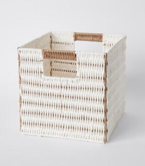 Paper Cube Storage Basket