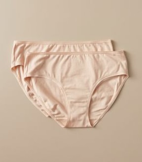 2 Pack Everyday Cotton Midi Briefs