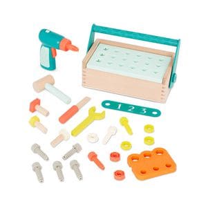 B. toys -Fix ‘n’ Play Kit - Wooden Tool Box Playset