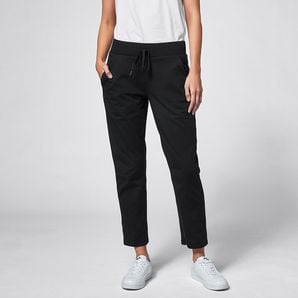 Active 7/8 Length Relaxed Travel Pants - Black | Target Australia