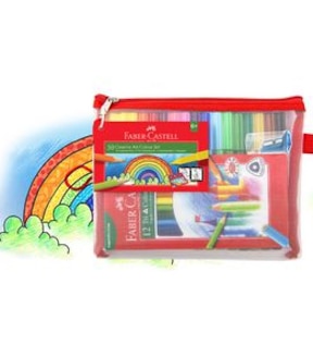 Faber Castell Creative Art Colour Set With Pencil Case 30 Pack