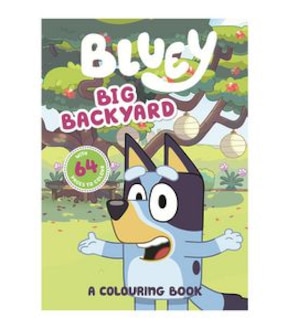 Bluey: Big Backyard: A Colouring Book