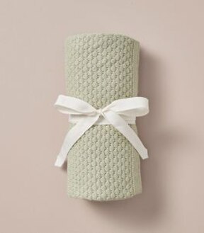 bub. Organic Cotton Knit Blanket