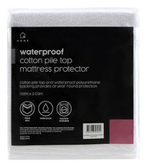 Waterproof Cotton Pile Top Mattress Protector