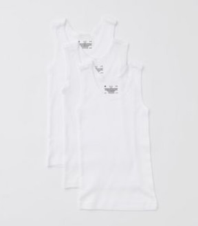 3 Pack Organic Cotton Girls Vests