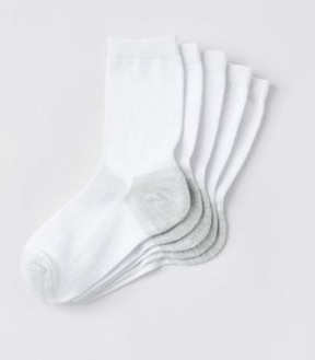 5 Pack Maxx Elevated Crew School Sock