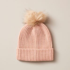 Basic Rib Knit Beanie - Pink | Target 