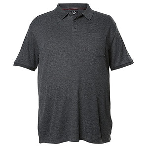 grey golf polo