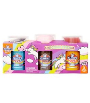 Elmer's Gue Premade Slime, 3 x 8oz Jars - Unicorn Dream Pack of 3