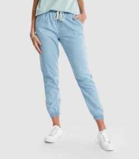 Piping Hot Chambray Jogger Pants