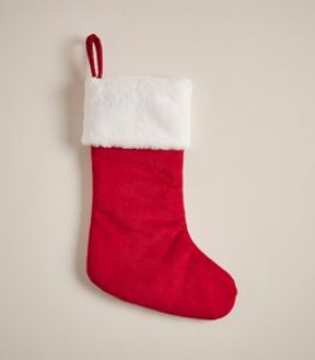 Plush Christmas Stocking