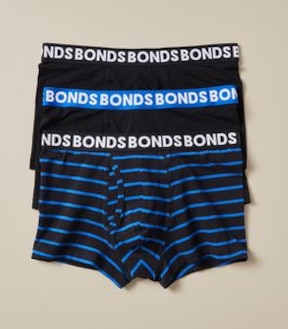 Bonds 3 Pack Everyday Trunks