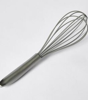 Stainless Steel & Silicone Whisk