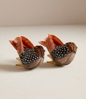 2 Pack Christmas Clip Birds