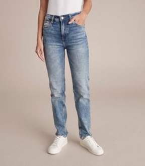Alexa Straight High Rise Full Length Jeans